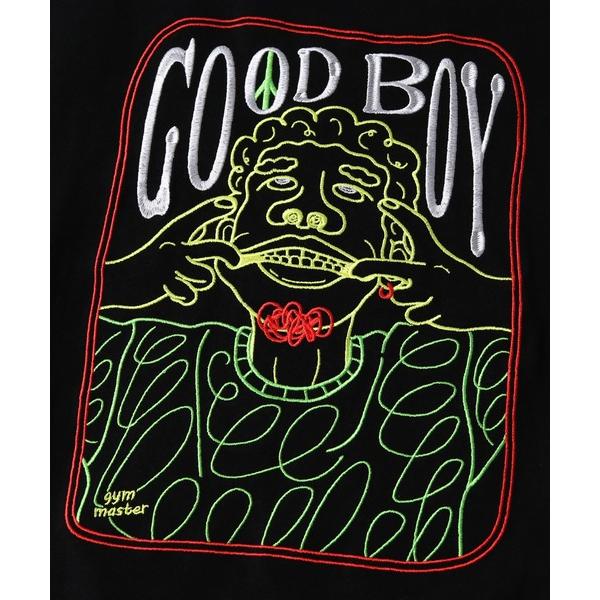 爆買 / gym master ジムマスター Tシャツ メンズ 半袖 7.4oz GOOD BOY 刺繍Tee G721706 春夏 厚手 刺繍Tシャツ コットン カジュアル アウトドア | gym master | 08