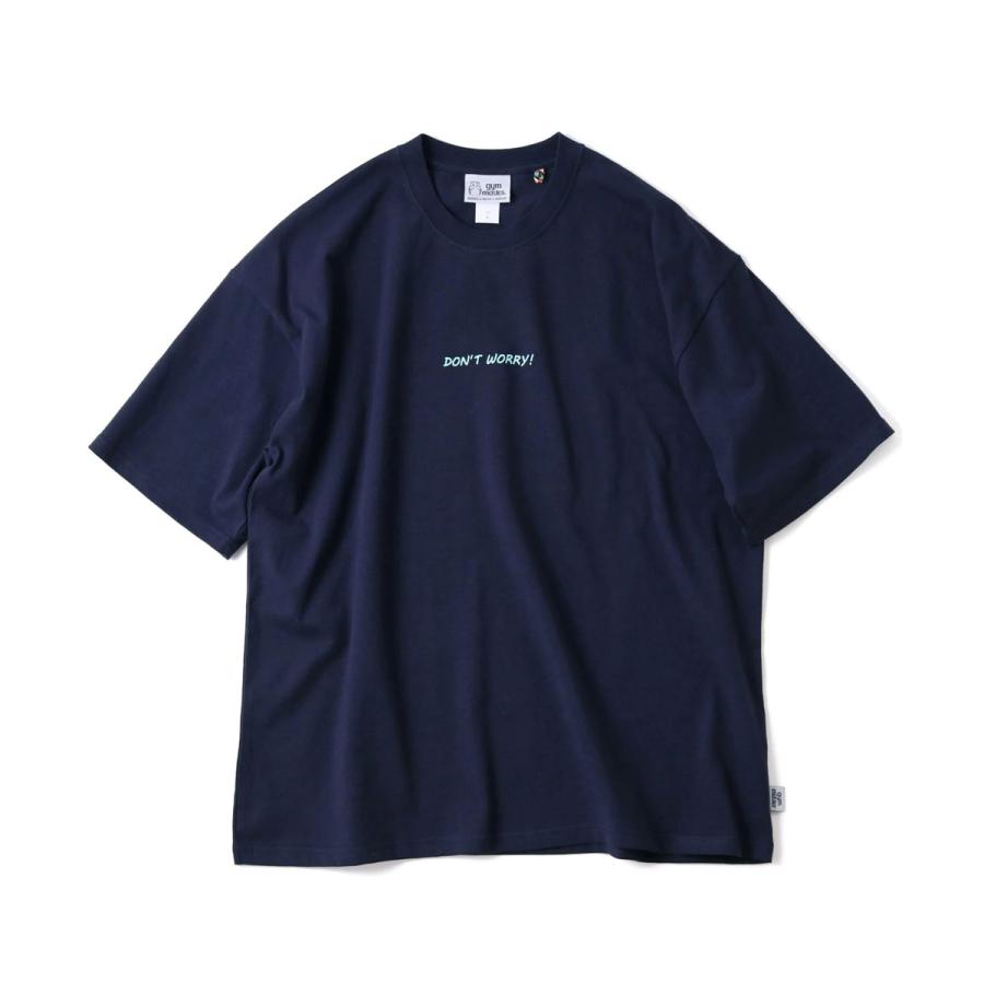 爆買 / gym master ジムマスター 7.4oz Don't worry! ビッグTee G721709 半袖 ビッグTシャツ オーバーサイズ ヘビーウェイト コットン カジュアル アウトドア | gym master | 06