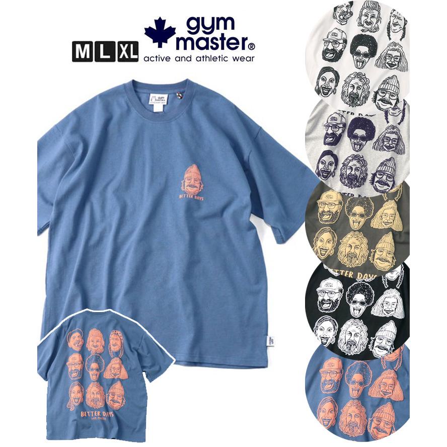 gym master ジムマスター Tシャツ メンズ 半袖 7.4oz BETTER DAYS ビッグTee G721710 春夏 ビッグTシャツ オーバーサイズ 厚手 プリントTシャツ カジュアル | gym master