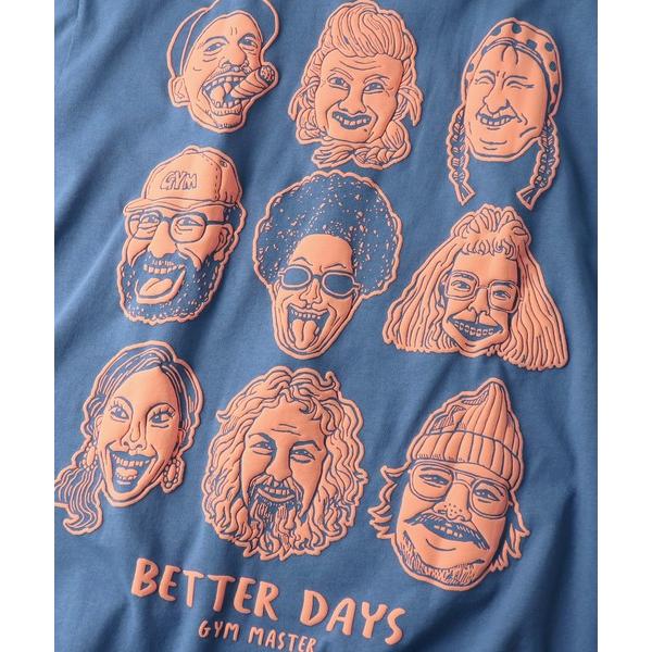 gym master ジムマスター Tシャツ メンズ 半袖 7.4oz BETTER DAYS ビッグTee G721710 春夏 ビッグTシャツ オーバーサイズ 厚手 プリントTシャツ カジュアル | gym master | 09
