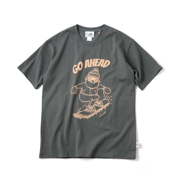 ジムマスター Tシャツ メンズ gym master 7.4oz GO AHEAD Tee G721792 半袖 ヘビーウェイト 厚手 春夏 | gym master | 05