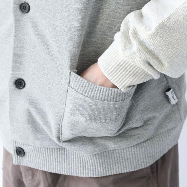 カーディガン メンズ gym master ジムマスター 10.4ozブロックインレーボタンカーデ G733631 大きいサイズ | gym master | 19