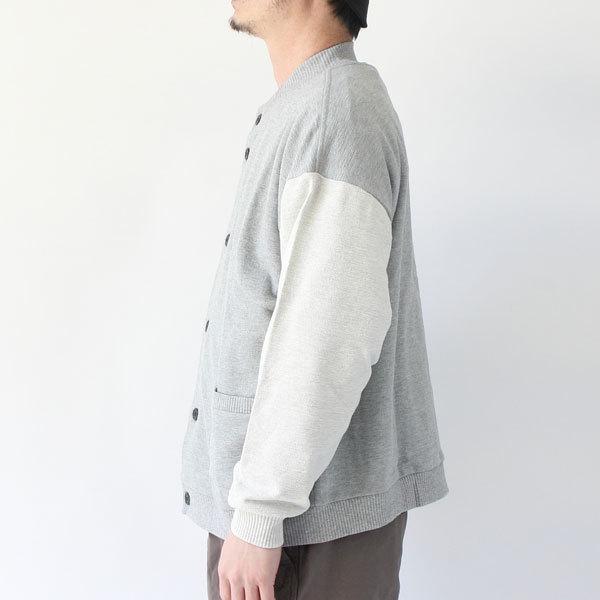 カーディガン メンズ gym master ジムマスター 10.4ozブロックインレーボタンカーデ G733631 大きいサイズ | gym master | 22