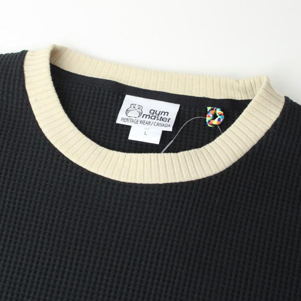 爆買 ワッフルtシャツ 長袖 メンズ ジムマスター トレーナー gym master ワッフルクルーネック G733633 | gym master | 12