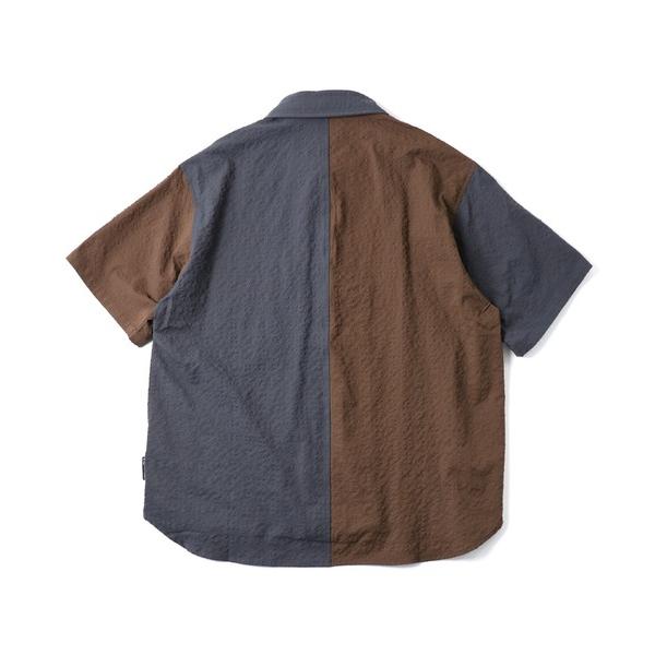 gym master ジムマスター 半袖シャツ メンズ 夏 シアサッカー 涼しい 軽量 スナップボタン カジュアル アウトドア 薄手 G733720 | gym master | 09