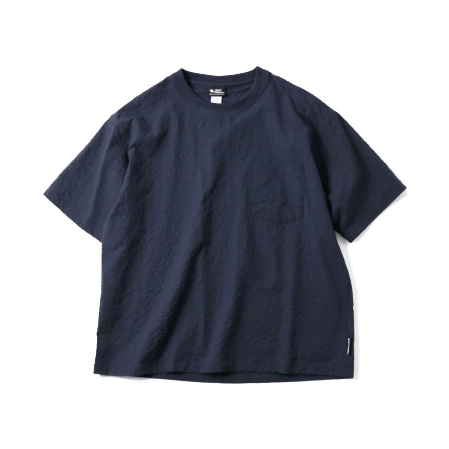 爆買 / gym master ジムマスター Tシャツ メンズ 半袖 UL-シアサッカー TEE G733721 春夏 吸水速乾 軽量 シアサッカー ドライTシャツ アウトドア | gym master | 08