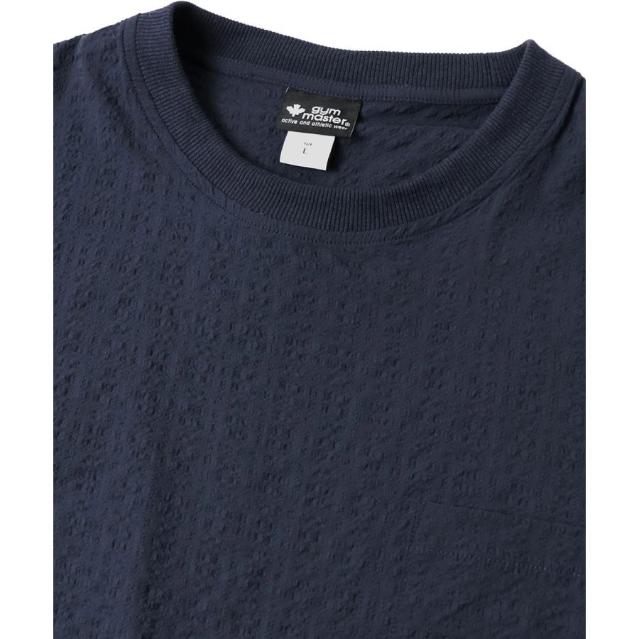 爆買 / gym master ジムマスター Tシャツ メンズ 半袖 UL-シアサッカー TEE G733721 春夏 吸水速乾 軽量 シアサッカー ドライTシャツ アウトドア | gym master | 10