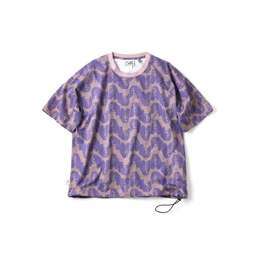 gym master ジムマスター T/Cドライスラブ ハッピーペイントビッグTee G733725 メンズ 半袖 春夏 ビッグTシャツ オーバーサイズ 吸水速乾 軽量 プリントTシャツ | gym master | 07