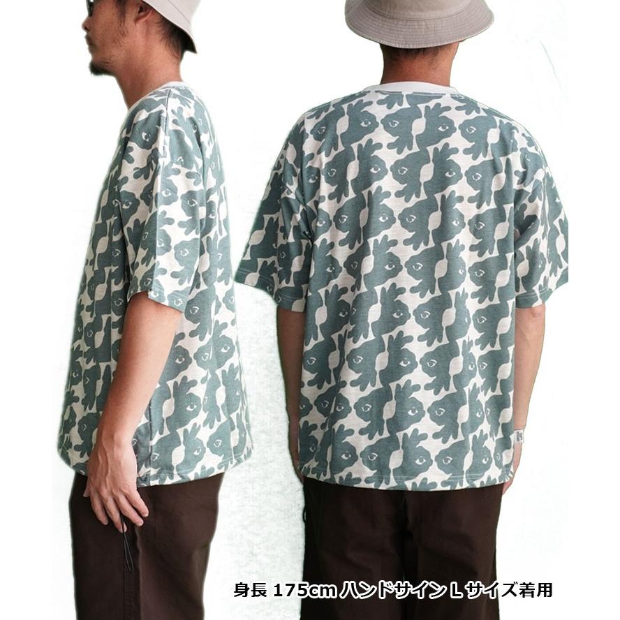 gym master ジムマスター T/Cドライスラブ ハッピーペイントビッグTee G733725 メンズ 半袖 春夏 ビッグTシャツ オーバーサイズ 吸水速乾 軽量 プリントTシャツ | gym master | 09