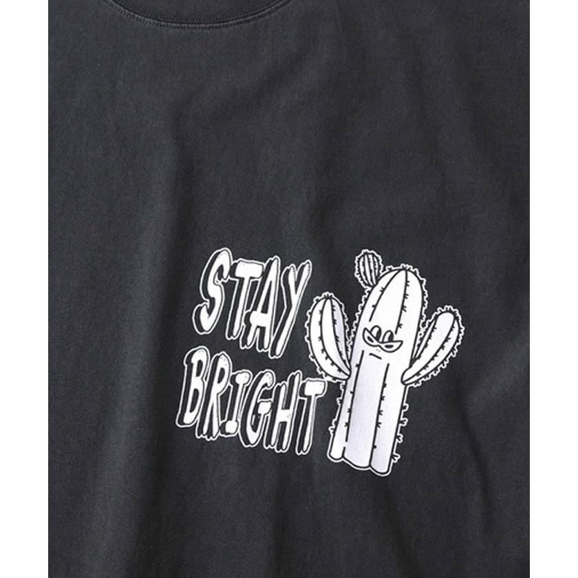 爆買 / gym master ジムマスター Tシャツ 半袖 6.2oz ピグメント サボテン ビッグTee G733782 オーバーサイズ プリントTシャツ ピグメント加工 カジュアル | gym master | 07