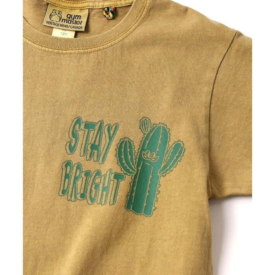 gym master ジムマスター キッズ Tシャツ 半袖 KIDS 6.2oz ピグメントサボテンTEE G733782K 春夏 子供服 プリントTシャツ 男の子 女の子 | gym master | 07
