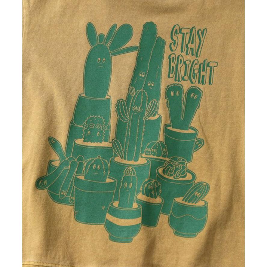 gym master ジムマスター キッズ Tシャツ 半袖 KIDS 6.2oz ピグメントサボテンTEE G733782K 春夏 子供服 プリントTシャツ 男の子 女の子 | gym master | 08