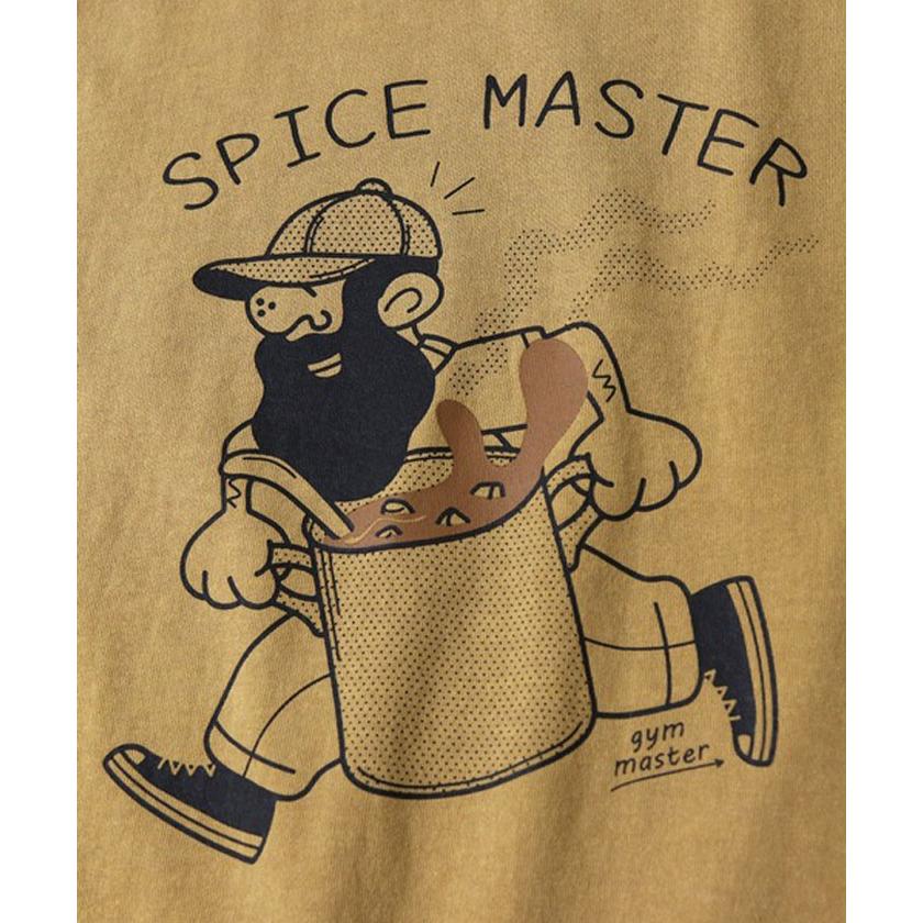 爆買 / gym master ジムマスター Tシャツ 半袖 6.2oz ピグメント SPICE MASTER ビッグTee G733783 オーバーサイズ プリントTシャツ ピグメント加工 カジュアル | gym master | 06
