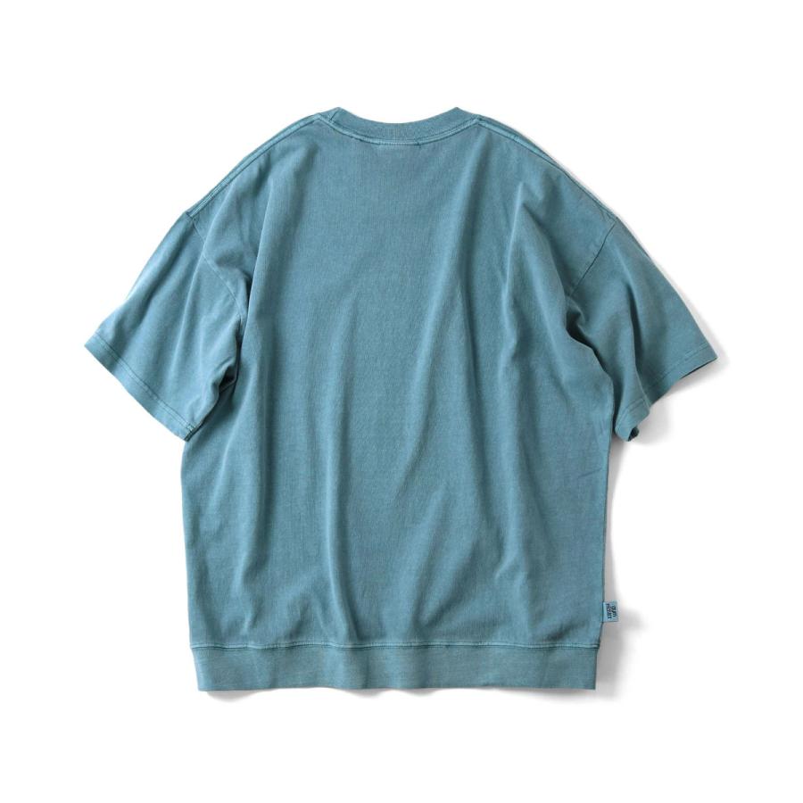 gym master ジムマスター 6.2oz ピグメント GOOD TIMES ビッグTEE G733784 半袖 Tシャツ オーバーサイズ ピグメント加工 プリントTシャツ アウトドア | gym master | 06