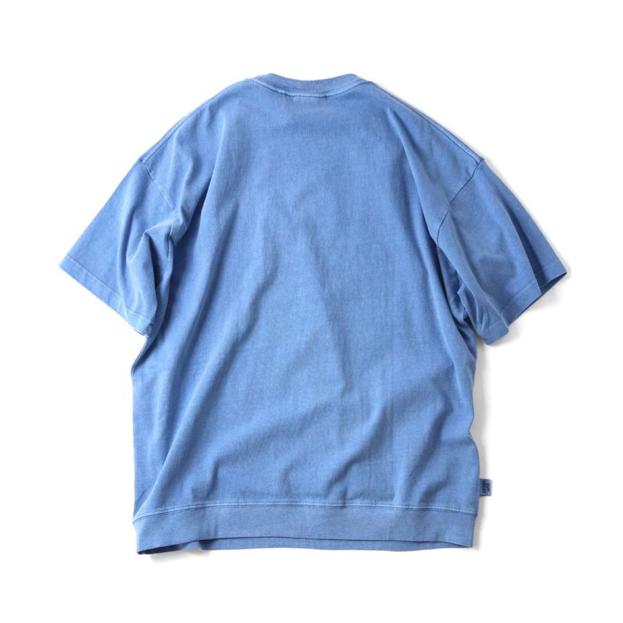 gym master ジムマスター 6.2oz ピグメント BUDDIES ビッグTee G733788 半袖 Tシャツ ビッグTシャツ オーバーサイズ ピグメント加工 プリントTシャツ アウトドア | gym master | 06