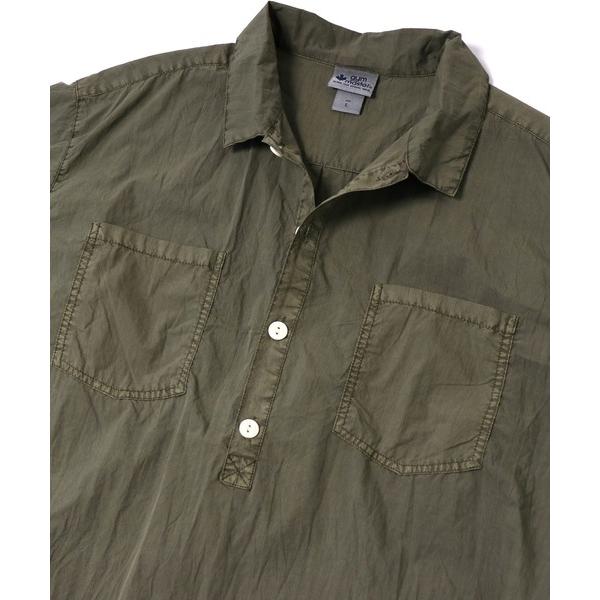 gym master ジムマスター 半袖シャツ メンズ 夏 プルオーバー ピグメント コットンナイロン 軽量 薄手 涼しい カジュアル G733791 | gym master | 08