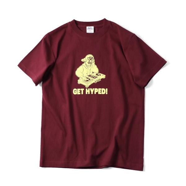 ジムマスター Tシャツ 覆面 メンズ gym master GET HYPED TEE 半袖 5.6oz プリントTシャツ コットン 春夏 G751770 | gym master | 06