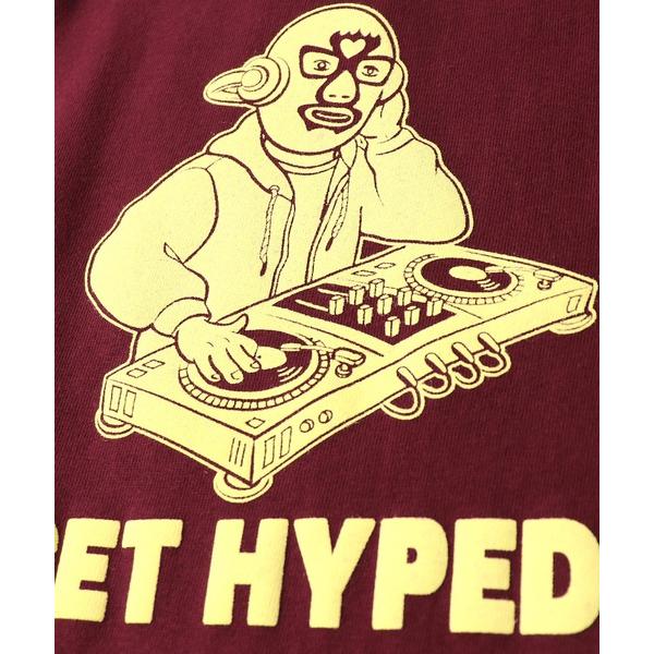 ジムマスター Tシャツ 覆面 メンズ gym master GET HYPED TEE 半袖 5.6oz プリントTシャツ コットン 春夏 G751770 | gym master | 09