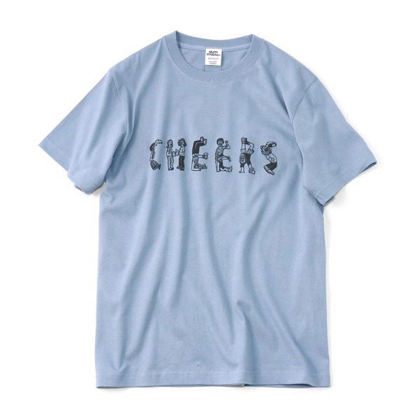 gym master ジムマスター Tシャツ メンズ 半袖 5.6oz CHEERS TEE G774772 春夏 プリントTシャツ コットン カジュアル アウトドア | gym master | 06