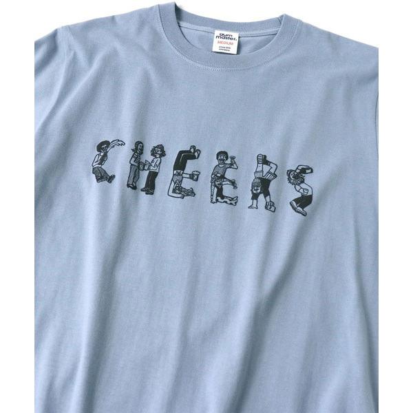 gym master ジムマスター Tシャツ メンズ 半袖 5.6oz CHEERS TEE G774772 春夏 プリントTシャツ コットン カジュアル アウトドア | gym master | 08