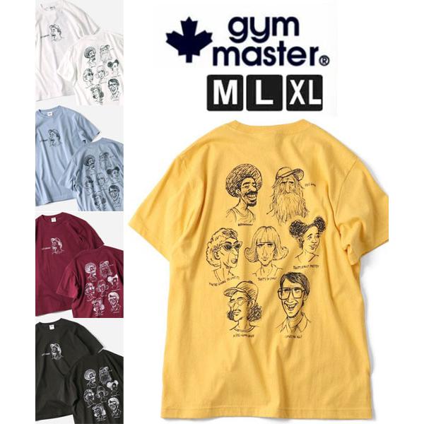 gym master ジムマスター Tシャツ メンズ 半袖 5.6oz In my heart TEE G774774 春夏 プリントTシャツ コットン カジュアル アウトドア | gym master