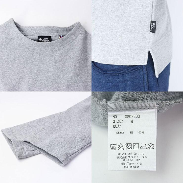 gym master ジムマスター G802303 プレミアムヘビーウエイトガンジーネック ヘビーウエイト ガンジーネック メンズ レディース | gym master | 15