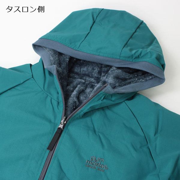 gym master リバーシブルファージャケット size L 楽天市場】gym master 公式リバーシブル ボアxタスロンフード
