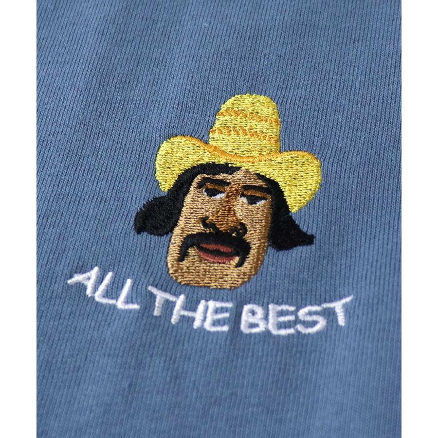 gym master ジムマスター 7.4oz ALL THE BEST 刺繍ロンTEE G821714 メンズ レディース 長袖 Tシャツ ロンT 刺繍 ヘビーウェイト 綿100％ カジュアル | gym master | 07
