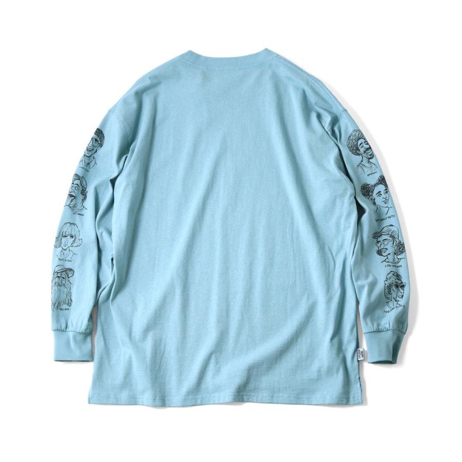 gym master ジムマスター 7.4oz In My Heart ビッグロンTEE G821716 メンズ レディース 長袖 Tシャツ ロンT ヘビーウェイト ビッグシルエット 綿100％ | gym master | 06