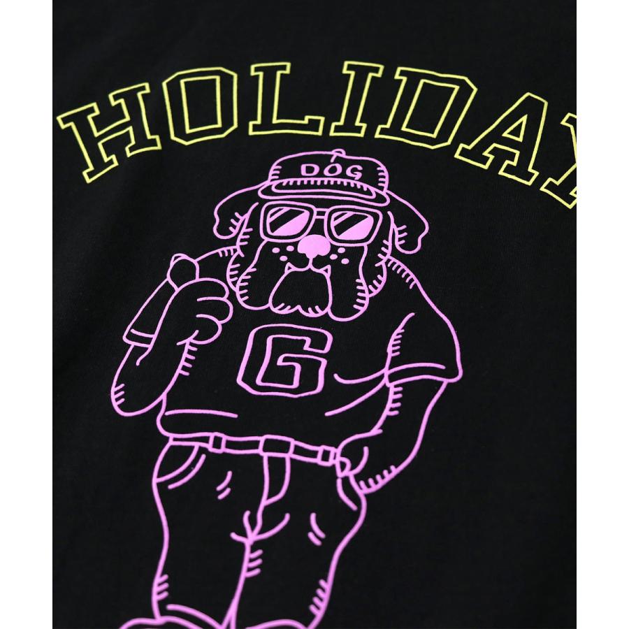 gym master ジムマスター 7.4oz HOLIDAY ビッグ ロンTEE G821717 長袖 Tシャツ ロンT ヘビーウェイト ビッグシルエット オーバーサイズ 綿100％ | gym master | 07