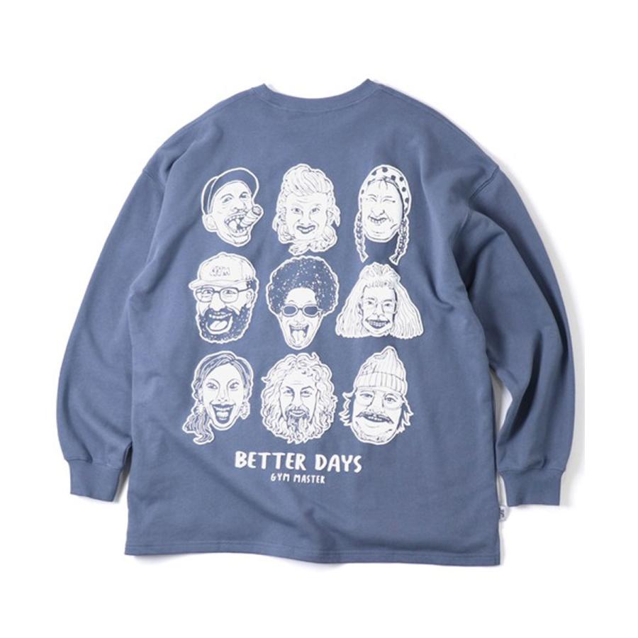 gym master ジムマスター 10.3oz BETTER DAYS スウェット ビッグTEE G821724 ビッグシルエット オーバーサイズ ヘビーウェイト プリントT カジュアル | gym master | 07
