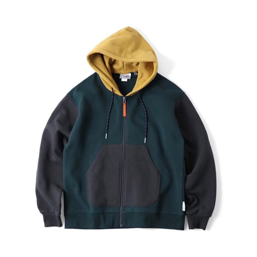 gym master ジムマスター 12oz ヘビー裏起毛スウェット ジップパーカー G833738 メンズ レディース パーカー フルジップ 裏起毛 ヘビーウェイト 防寒 暖かい | gym master | 08