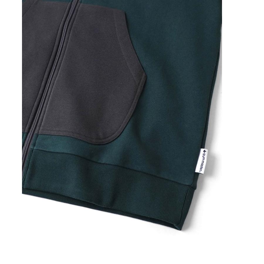 gym master ジムマスター 12oz ヘビー裏起毛スウェット ジップパーカー G833738 メンズ レディース パーカー フルジップ 裏起毛 ヘビーウェイト 防寒 暖かい | gym master | 11