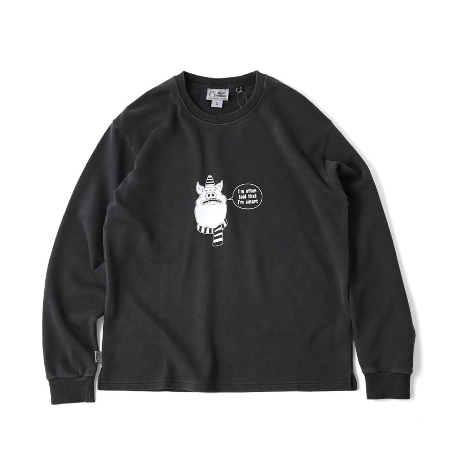 ジムマスター スウェット gym master G833772 10oz ピグメント My Habits ロンTEE Tシャツ メンズ レディース 長袖 ヘビーウェイト 秋冬 | gym master | 05