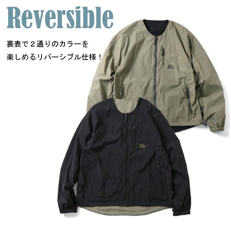 gym master ジムマスター リバーシブルノーカラージャケット アウター