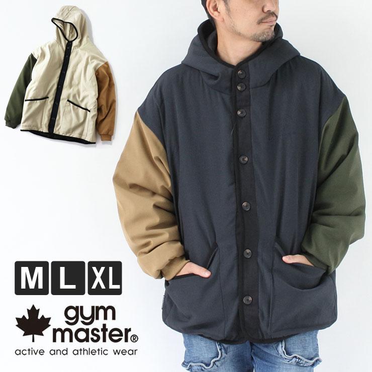 ジムマスター ジャケット gym master  ウールライク 中綿 ジャケット G921692 パーカー 防寒 キャンプ 冬キャンプ | gym master