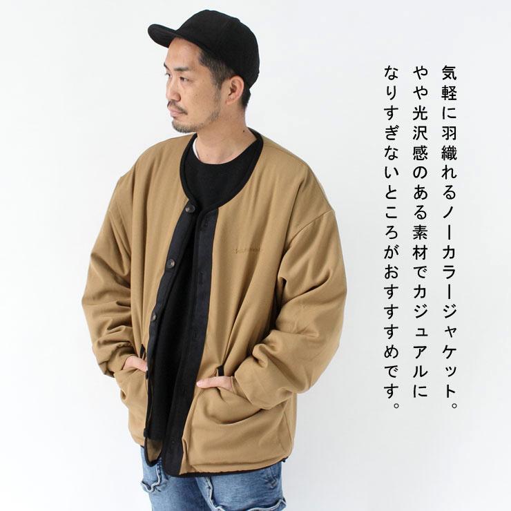 ジムマスター ジャケット gym master  ウールライク ノーカラー ジャケット G921693 パーカー 防寒 キャンプ | gym master | 05