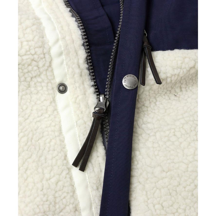 ジムマスター gym master ベスト リバーシブル マウンテンボア ベスト G933608 フード 付き ボアベストボアジャケット フリース アウター もこもこジャケット | gym master | 10