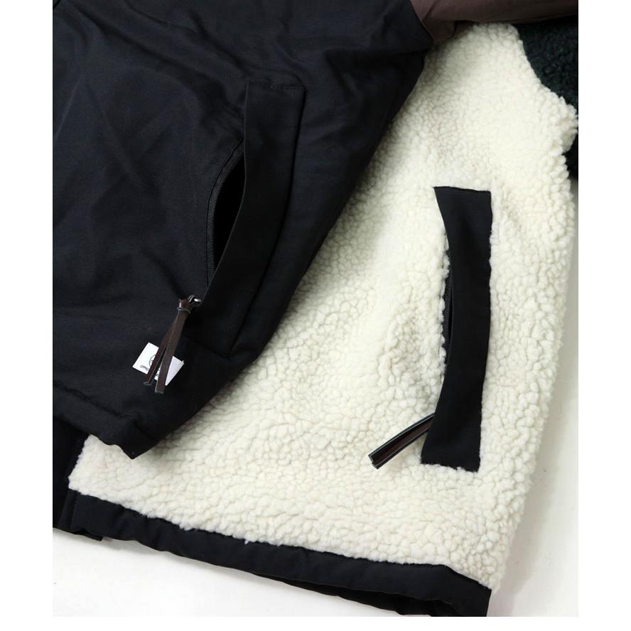 gym master ジムマスター リバーシブル ボア マウンテンパーカー G933609 メンズ レディース ボアジャケット フリースジャケット アウター もこもこジャケット | gym master | 12