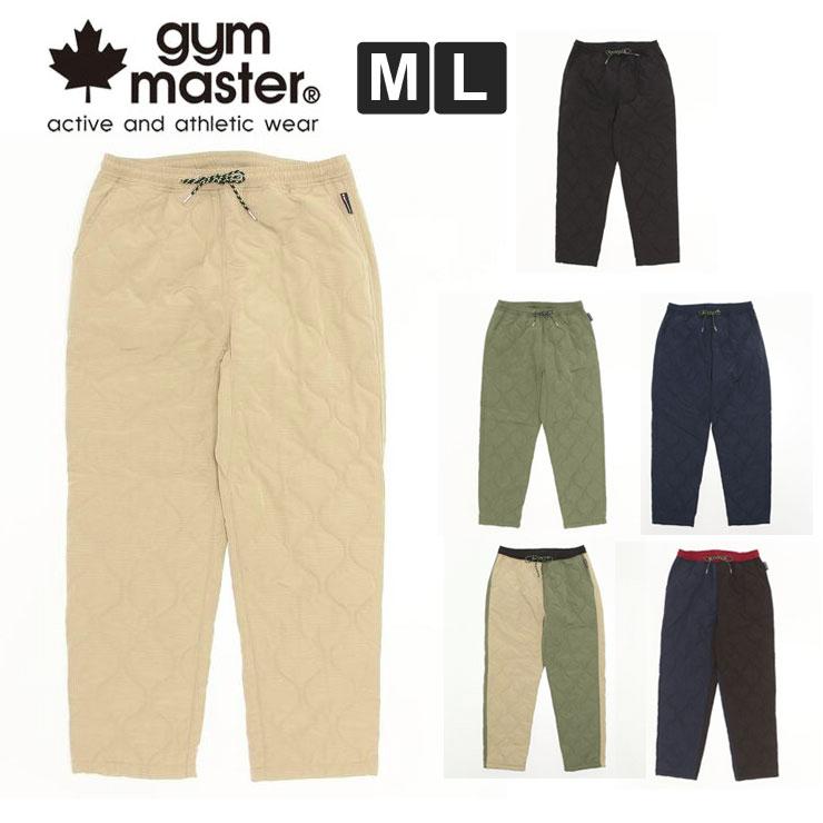 ジムマスター パンツ gym master  リップストップキルティング ロングパンツ G933646キャンプ アウトドア ファッション | gym master