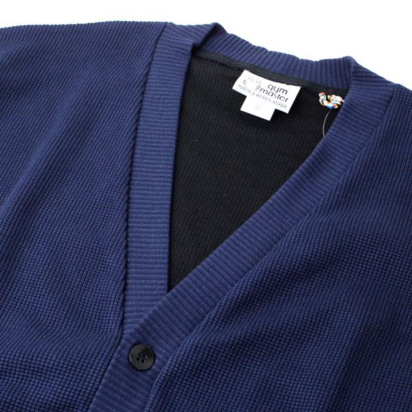 ジムマスター カーディガン アウター 長袖 メンズ ジャケット gym master 9.8oz ドライワッフルカーディガン  G933665 | gym master | 10
