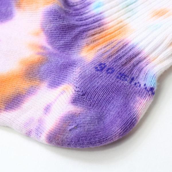 go slow caravan ゴースローキャラバン タイダイ アンクルソックス 322907 靴下 メンズ レディース | go slow caravan | 04