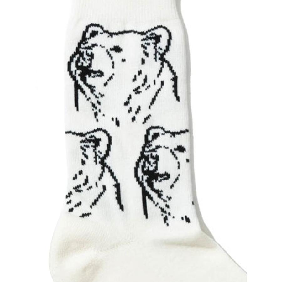 go slow caravan ゴースローキャラバン パイルジャガードクルーソックス 靴下 メンズ レディース 322908 | go slow caravan | 03