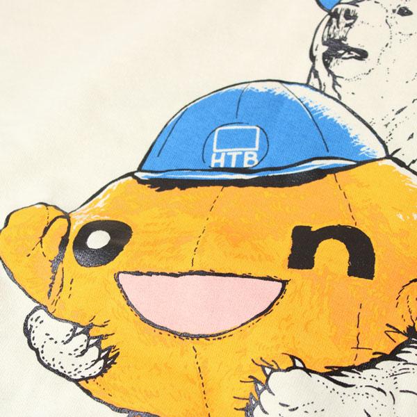 HTB x go slow caravan ゴースローキャラバン 空紡糸裏毛 onちゃんクマ プルパーカー 332632 北海道テレビ 水曜どうでしょう | go slow caravan | 10