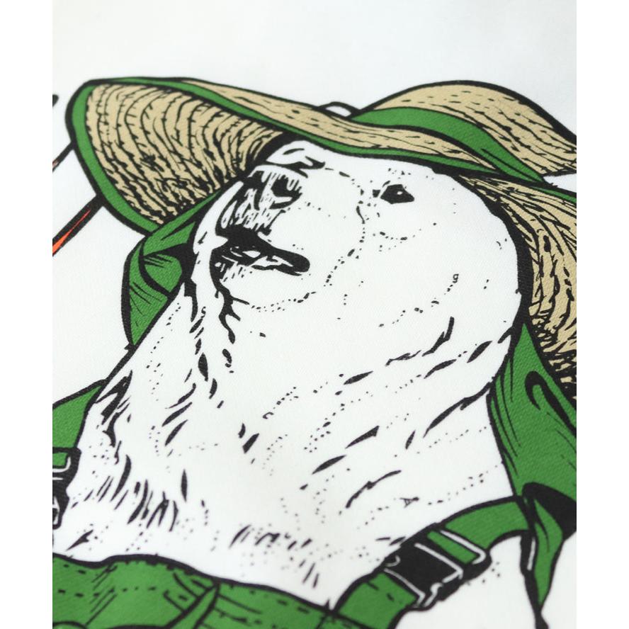 go slow caravan ゴースローキャラバン PIECLEX ファーマークマTee  tシャツメンズ 349301 | go slow caravan | 05