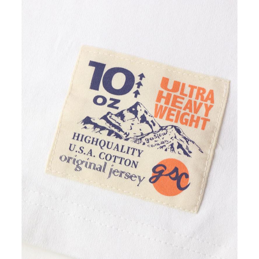 go slow caravan ゴースローキャラバン 超ヘビーUSA/C ナポリタンクマ ロングスリーブ TEE 351906 メンズ レディース 長袖 ロンTee | go slow caravan | 06