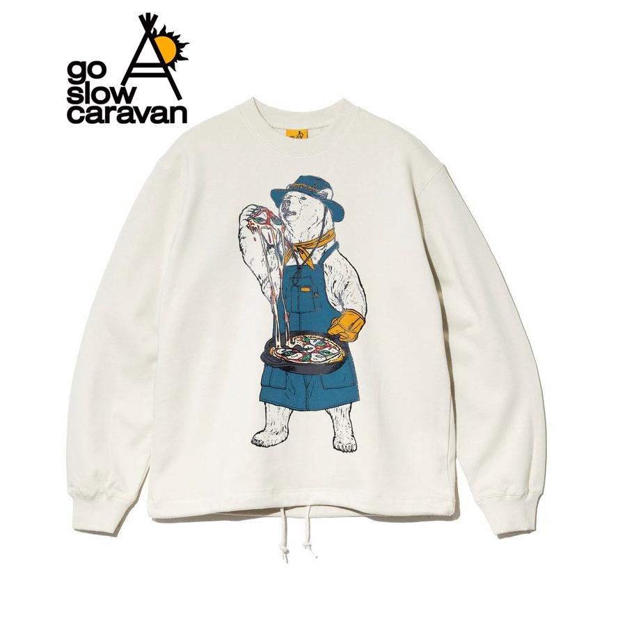 ゴースローキャラバン 店舗限定くまスウェット