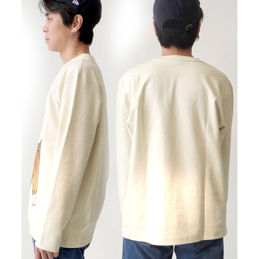 go slow caravan ゴースローキャラバン PIECLEXモックロディファーマークマロングスリーブ 359301 メンズ レディース シロクマ 白くま 秋 冬 秋冬 | go slow caravan | 03