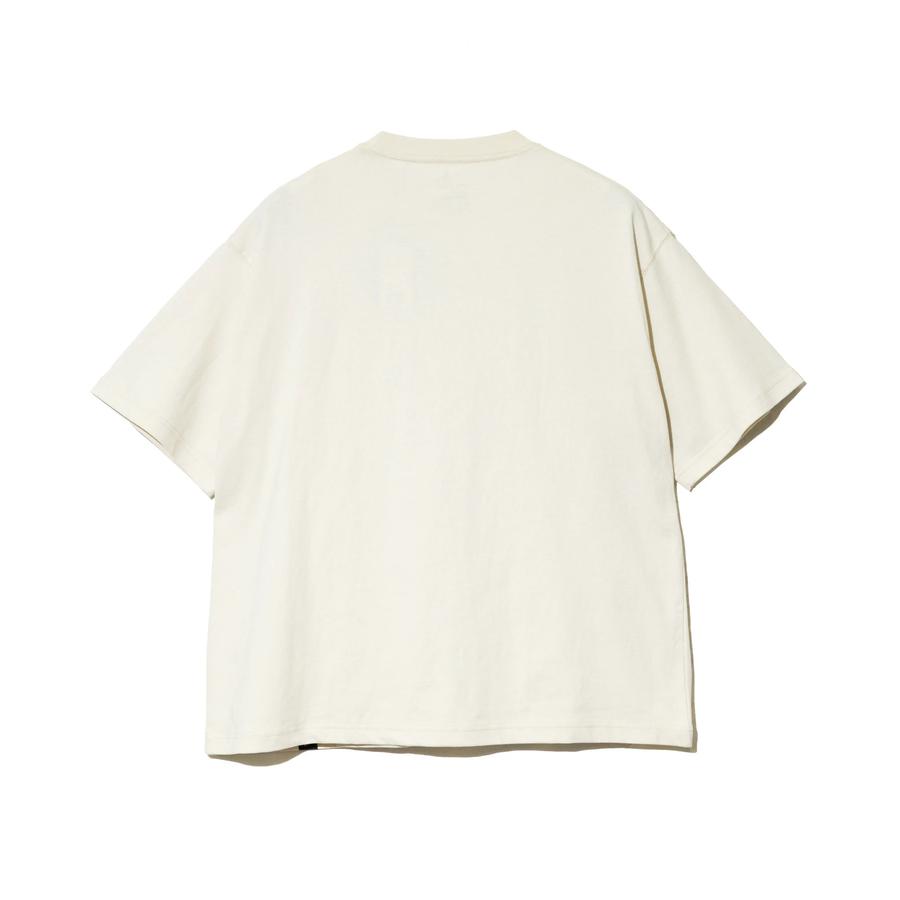 go slow caravan ゴースローキャラバン Tシャツ USA/C 豪快盛りラーメンクマ BIG TEE 361917 ビッグTシャツ オーバーサイズ プリントT コットン | go slow caravan | 03