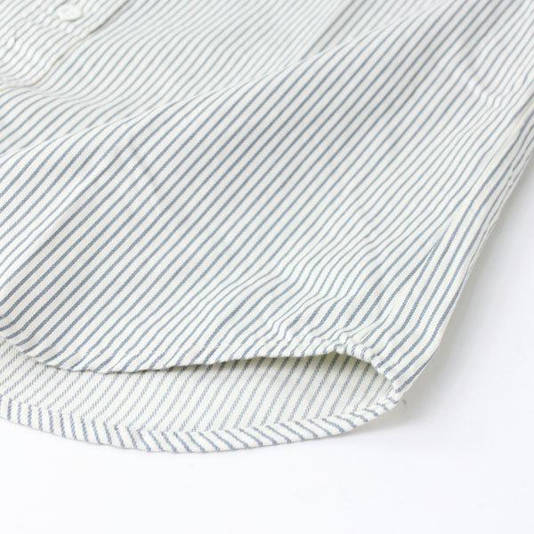 ヒッコリーシャツ メンズ 日本製 半袖シャツ ヒッコリーワークシャツ | protocol | 09